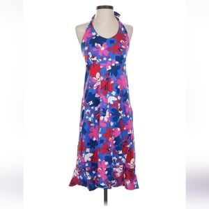 Rare Hanna Andersson Floral Halter Midi Dress S